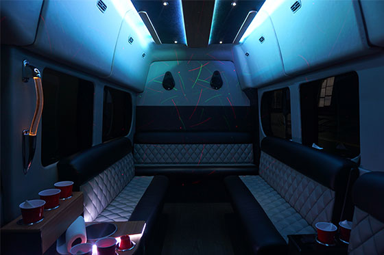 sprinter van interior